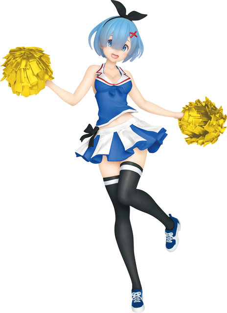 Figurka akcji Maxjun Rem Re życie w innym świecie 23cm PVC sexy cheerleader Anime - Wianko - 5