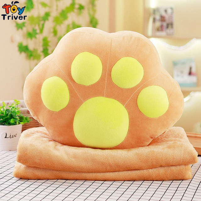 Pluszowy pies-kot: przenośny pazur, poduszka, lalka dla dziecka, w kształcie ręki, podgrzewana, do samochodu, biura, nap, dywan - prezent urodzinowy - Wianko - 8