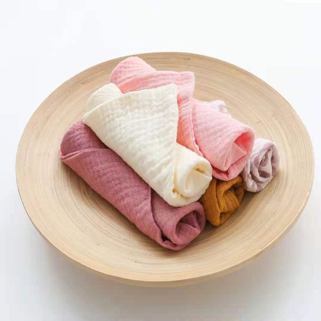 5 sztuk ręczników kwadratowych dla niemowląt z bawełny i muślinu - Wianko - 6