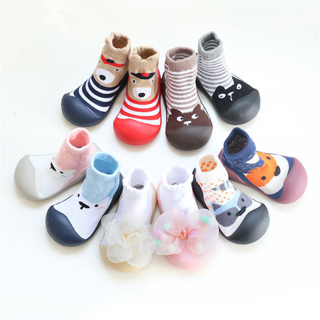 Buty podłogowe Attipas dla niemowląt - dziewczyna/chłopiec, rozmiar noworodkowy, wzór Cartoon - Wianko - 9