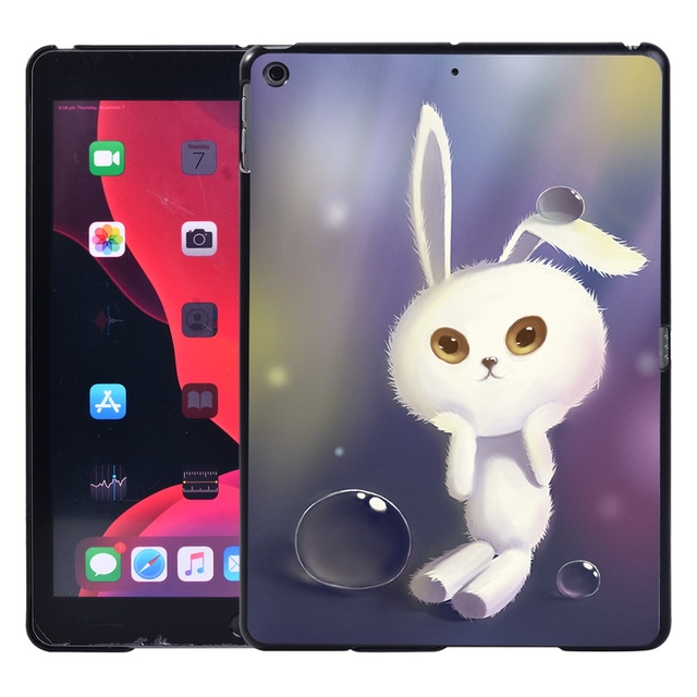 Etui z tyłu dla Apple iPad Air 4/Mini 1-5/iPad 2-8/Air 1-3/iPad 9.7 11 10.5 z motywem słodkiego zwierzątka + rysik - Wianko - 24