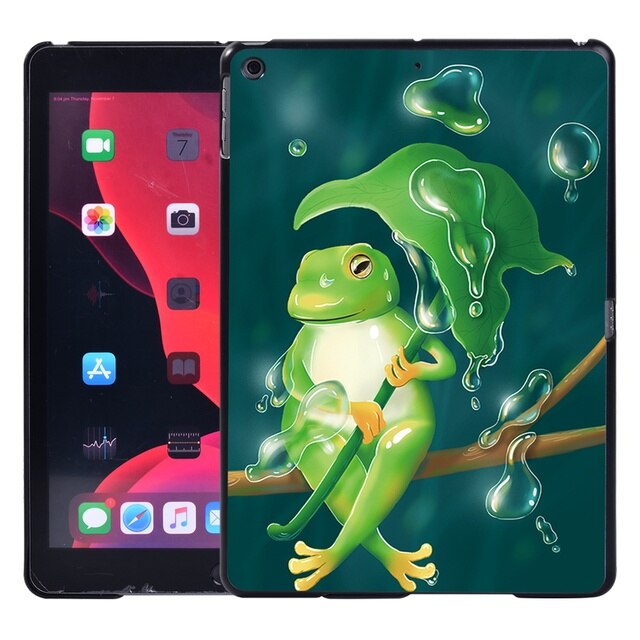 Etui z tyłu dla Apple iPad Air 4/Mini 1-5/iPad 2-8/Air 1-3/iPad 9.7 11 10.5 z motywem słodkiego zwierzątka + rysik - Wianko - 23