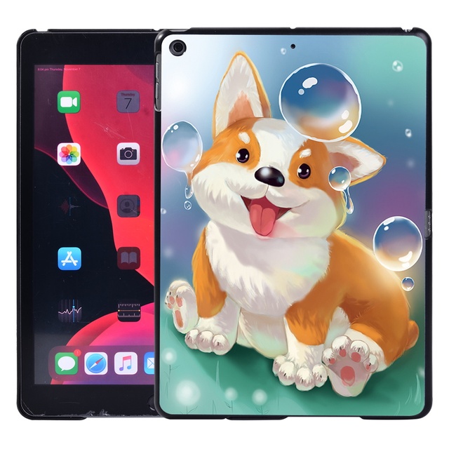 Etui z tyłu dla Apple iPad Air 4/Mini 1-5/iPad 2-8/Air 1-3/iPad 9.7 11 10.5 z motywem słodkiego zwierzątka + rysik - Wianko - 16