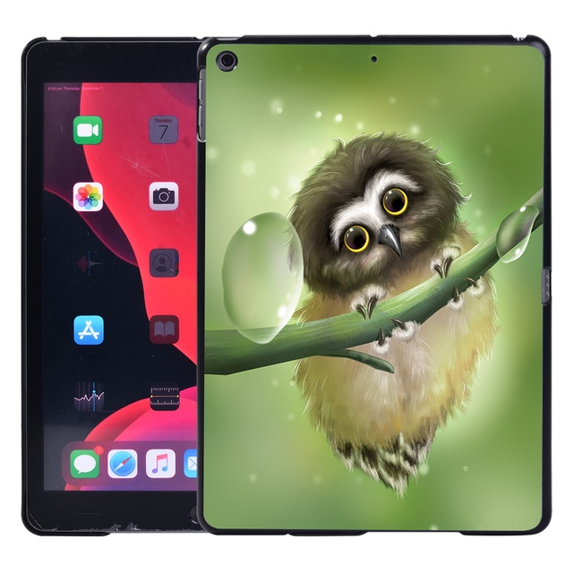 Etui z tyłu dla Apple iPad Air 4/Mini 1-5/iPad 2-8/Air 1-3/iPad 9.7 11 10.5 z motywem słodkiego zwierzątka + rysik - Wianko - 27