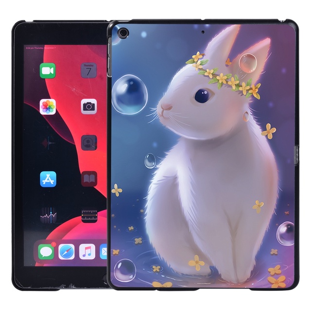 Etui z tyłu dla Apple iPad Air 4/Mini 1-5/iPad 2-8/Air 1-3/iPad 9.7 11 10.5 z motywem słodkiego zwierzątka + rysik - Wianko - 19