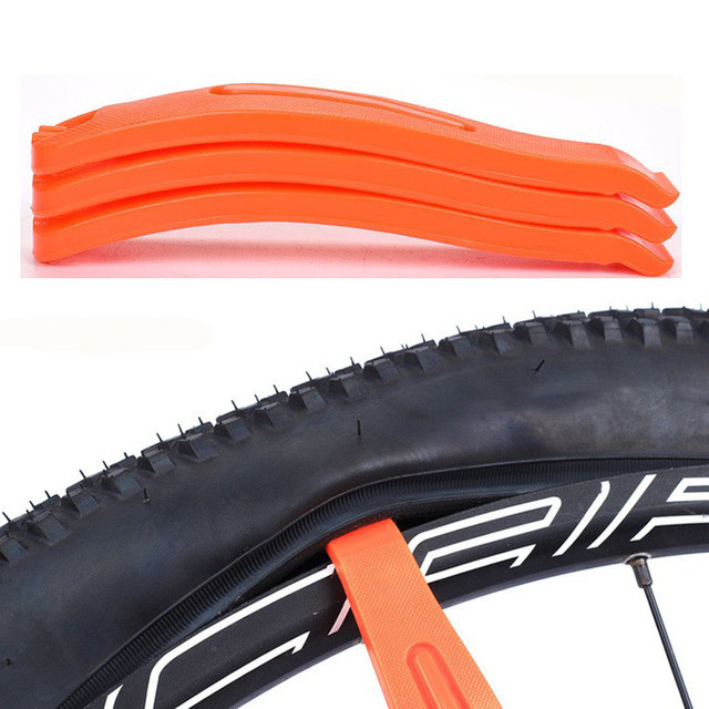 Zestaw narzędzi do naprawy roweru: nylonowe i plastikowe dźwignie do opon - 2 sztuki - Wianko - 4