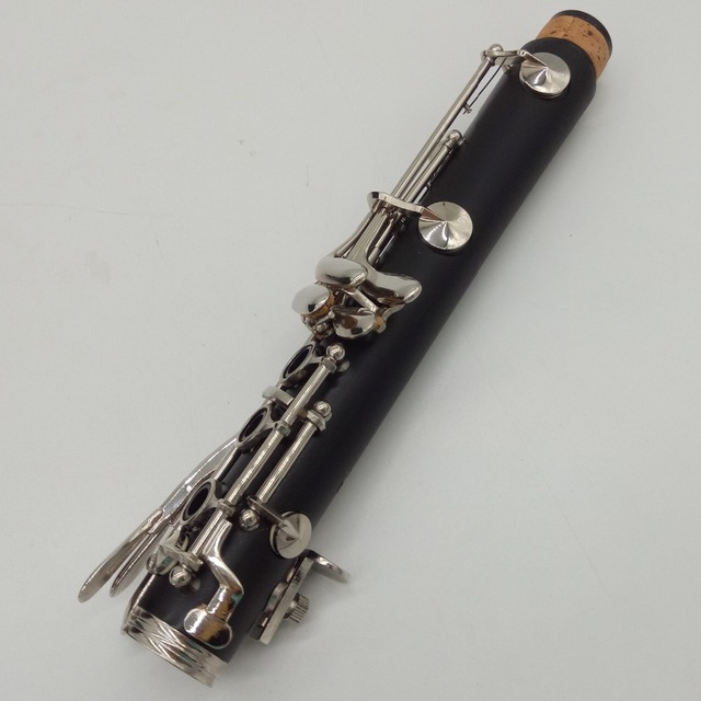 Profesjonalny klarnet vintage Fancier klub bakelit Bb, posrebrzane klawisze, 17 klawiszy, ustniki darmowa wysyłka - Wianko - 16