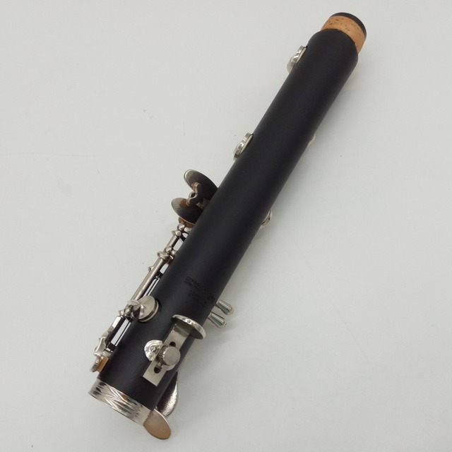 Profesjonalny klarnet vintage Fancier klub bakelit Bb, posrebrzane klawisze, 17 klawiszy, ustniki darmowa wysyłka - Wianko - 15