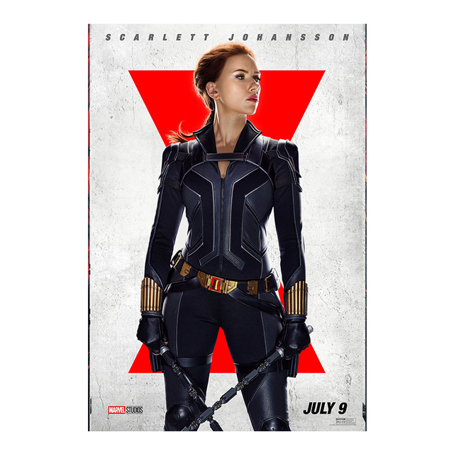Obraz na płótnie Marvel - Czarna Wdowa z Avengers. Dekoracyjny plakat do salonu i dekoracji domu - Wianko - 10