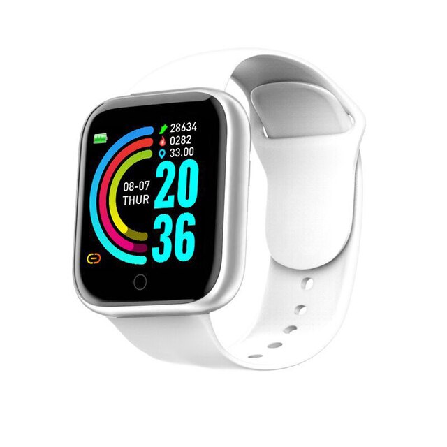 Inteligentny zegarek sportowy z monitorowaniem aktywności fizycznej, pulsometrem i ciśnieniomierzem dla androida i iOS – zegarek cyfrowy dla kobiet i mężczyzn - Wianko - 26