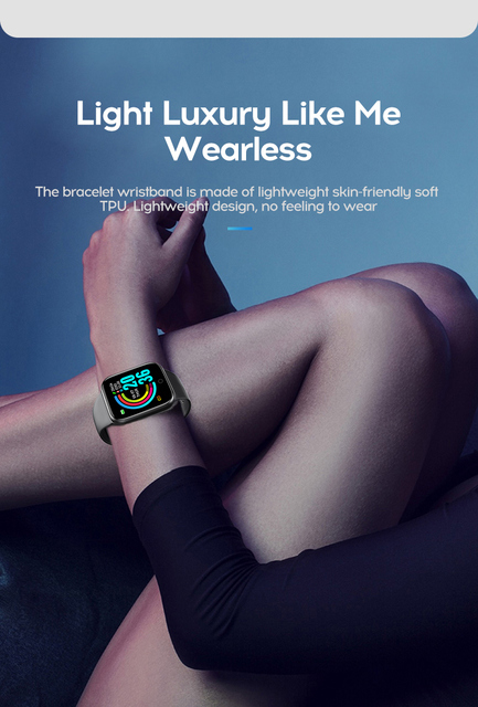 Inteligentny zegarek sportowy z monitorowaniem aktywności fizycznej, pulsometrem i ciśnieniomierzem dla androida i iOS – zegarek cyfrowy dla kobiet i mężczyzn - Wianko - 13