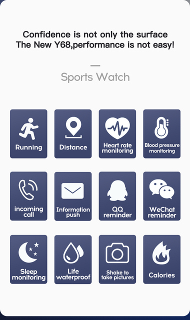 Inteligentny zegarek sportowy z monitorowaniem aktywności fizycznej, pulsometrem i ciśnieniomierzem dla androida i iOS – zegarek cyfrowy dla kobiet i mężczyzn - Wianko - 6