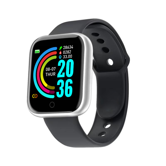 Inteligentny zegarek sportowy z monitorowaniem aktywności fizycznej, pulsometrem i ciśnieniomierzem dla androida i iOS – zegarek cyfrowy dla kobiet i mężczyzn - Wianko - 23