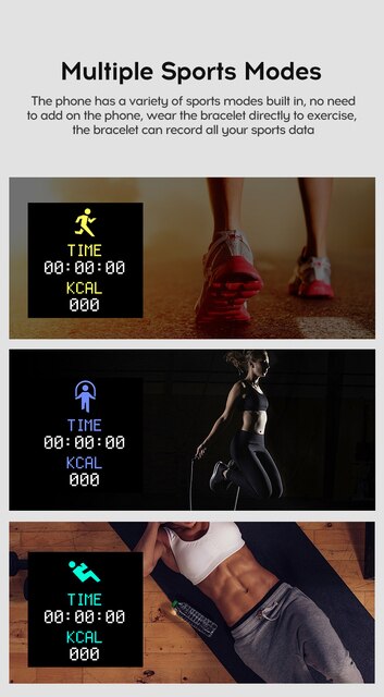 Inteligentny zegarek sportowy z monitorowaniem aktywności fizycznej, pulsometrem i ciśnieniomierzem dla androida i iOS – zegarek cyfrowy dla kobiet i mężczyzn - Wianko - 12
