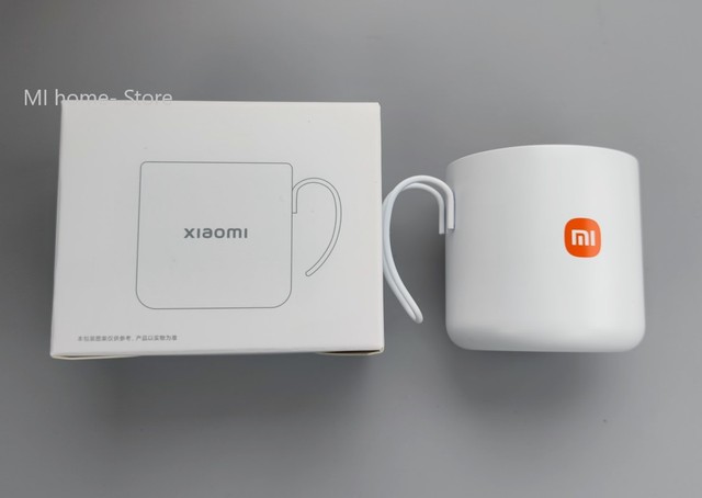 Niestandardowy kubek Xiaomi Cup z kubkiem ze stali nierdzewnej, biały, wielokrotnego użytku, idealny do herbaty, kawy, mrożonych napojów, podróży i turystyki - Nowość 2021 - Wianko - 2