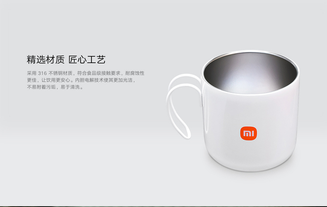 Niestandardowy kubek Xiaomi Cup z kubkiem ze stali nierdzewnej, biały, wielokrotnego użytku, idealny do herbaty, kawy, mrożonych napojów, podróży i turystyki - Nowość 2021 - Wianko - 7