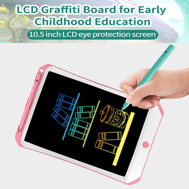Tablet LCD Aibevi 11 - cyfrowy tablet do pisania i rysowania Memo tablica ogłoszeń z kolorowym ekranem - Wianko - 2