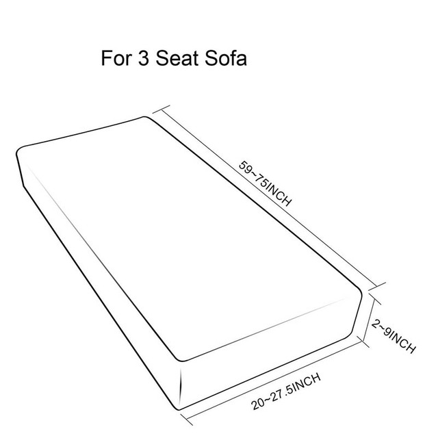 Polarny runo - elastyczna narzuta na sofę ochronna, meble do salonu, wersja 1/2/3/4 siedzenia - Wianko - 3