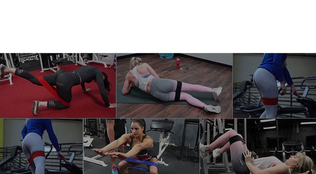Pasek do jogi Unisex do ćwiczeń gumką odporne na rozciąganie, Hip i udo, wykonane z tkaniny fitness Gym - Wianko - 4