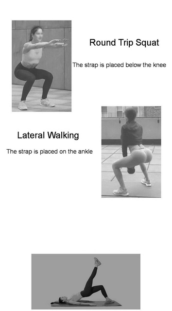 Pasek do jogi Unisex do ćwiczeń gumką odporne na rozciąganie, Hip i udo, wykonane z tkaniny fitness Gym - Wianko - 16