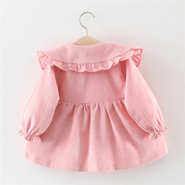 Sukienka księżniczki dla niemowlęcia na pierwsze urodziny - sztruksowa - Wianko - 8