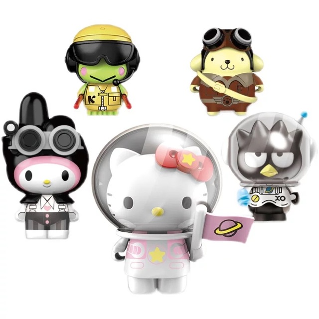 Oficjalne pudełko z niespodzianką Hello Kitty z okazji 45. Rocznicy - Kolekcja figurki Anime - Wianko - 2