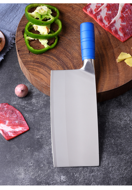 Nóż kuchenny z kompozytowej stali, wysoka twardość, do mięsa, kości i warzyw - Wianko - 17