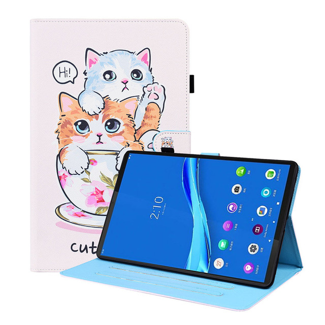 Obudowa Panda Cat Tablet dla Lenovo Tab M10 Plus 10.3 tb-x606f/M10 HD Gen 2 10.1 X306F X - Wianko - 46