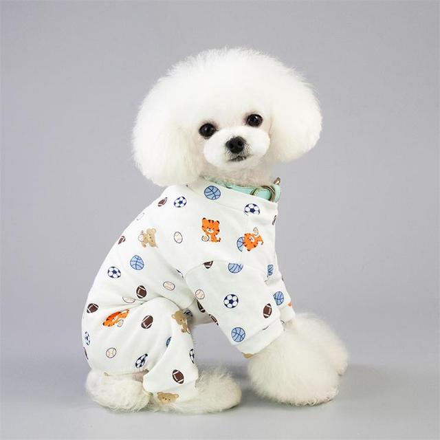 Piżama bawełniana dla średnich psów - Puppys, Teddy Chiwawa - Wianko - 10