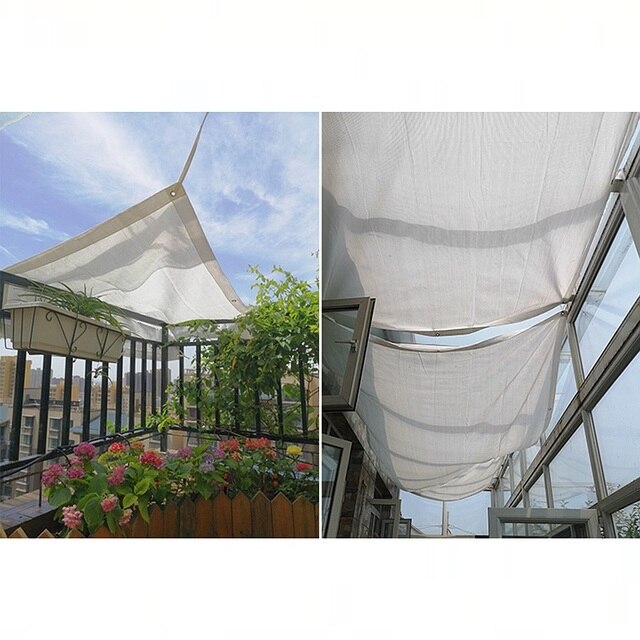 Biały płot ogrodowy z siatką cieniującą HDPE anty-UV przed słońcem - Wianko - 8