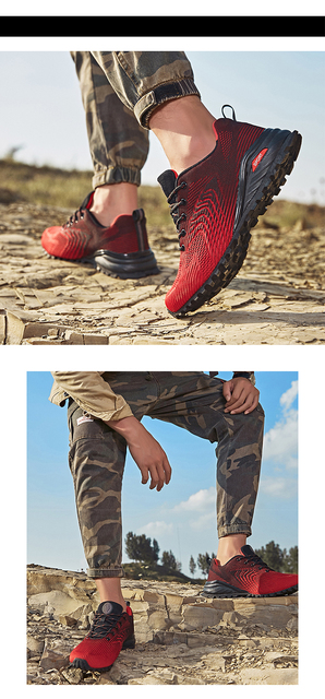 Męskie buty do biegania na drodze z amortyzacją - sportowe trampki antypoślizgowe dla mężczyzn 40-50 - Wianko - 8