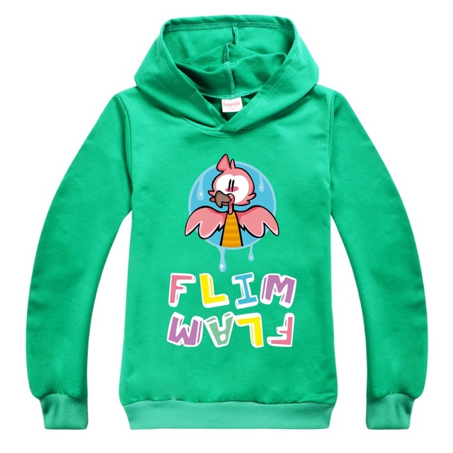Chłopięca bluza z kapturem Flamingo Flim Flam 3D - wiosenna uliczna kurtka dziecięca - Wianko - 18
