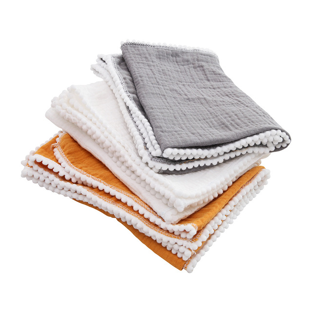 Otulaczek ręcznik dla niemowląt bawełna gaza muślin koce stałe - Wianko - 2