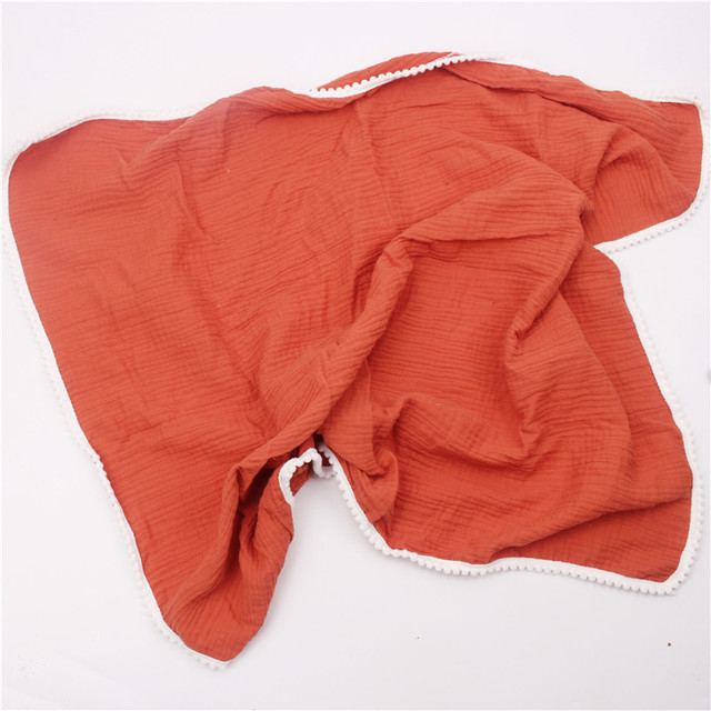 Otulaczek ręcznik dla niemowląt bawełna gaza muślin koce stałe - Wianko - 20