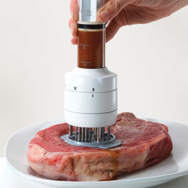 Wielofunkcyjna igła do zmiękczania mięsa – nóż do steków ze stali nierdzewnej - Wianko - 4