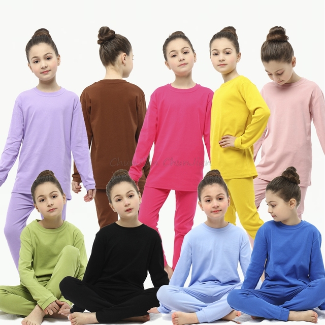 Zestaw 2 sztuk letnich piżam satynowych dla dziewczynek 3-14 lat - Wianko - 16