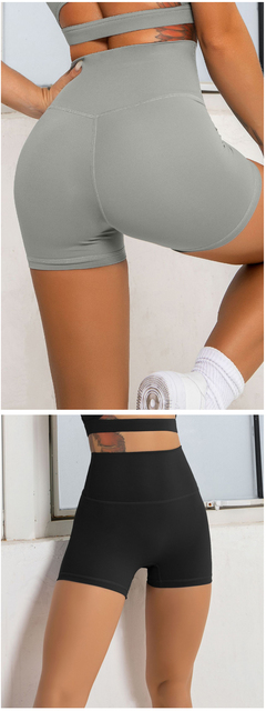 Sportowe legginsy damskie wysokiej talii do biegania - push-up, biodrowe, fitness, jogi - Wianko - 5