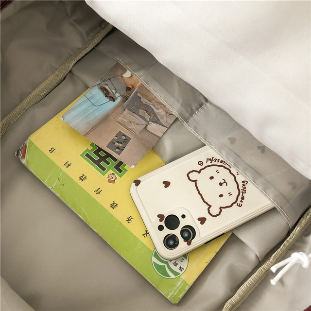 Wodoodporny plecak EnoPella dla kobiet, nastolatek i dziewczyn - model Kawaii BookBag z miejsce na laptopa i słodkim designem - Wianko - 30