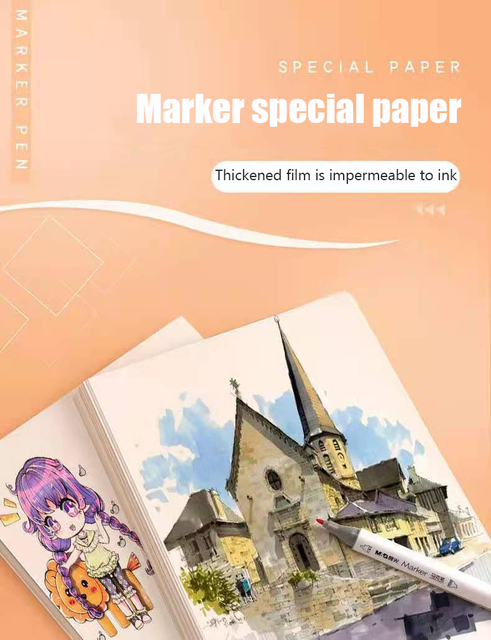 Specjalny Marker do rysowania na papierze A4/A3 - Wianko - 1