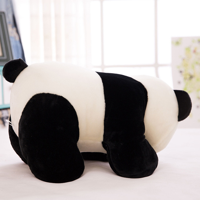 Śliczna duża pluszowa panda do spania - zabawka kreatywna z modnymi filmowymi lalkami dla dzieci na wakacje i urodziny (Ekskluzywny prezent) - Wianko - 3