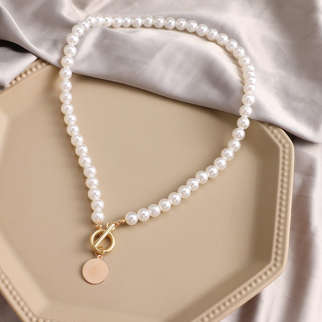 Naszyjnik ZOVOLI Vintage Pearl Choker - moda, elegancja i imitacja białej perły - Wianko - 19