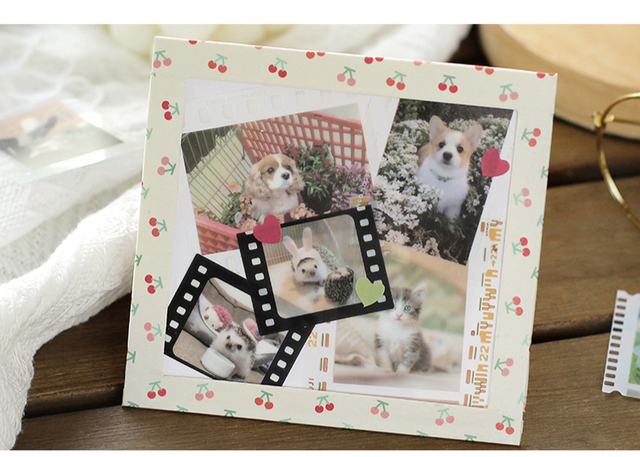 Naklejki samoprzylepne Pet - 40 sztuk, słodkie zwierzątko, DIY Journaling, kolaż Scrapbooking - Wianko - 7