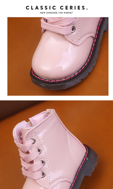 Buty dziecięce Martin dla małych średnich chłopców i dziewcząt, miękkie jesienne zimowe buty odporne na wodę - Wianko - 13