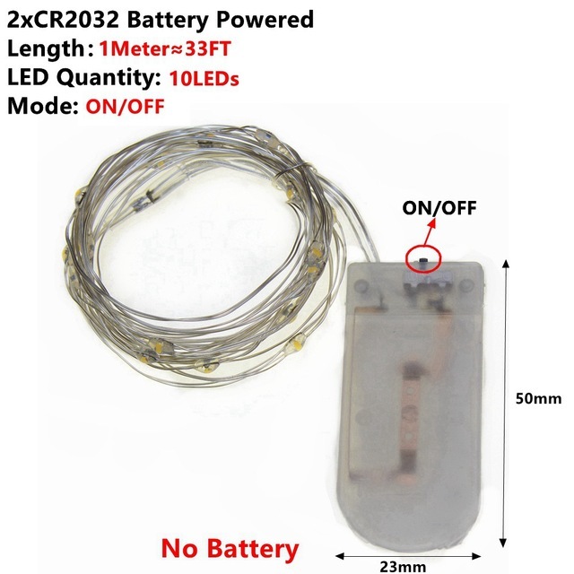 Wiszące światełka USB zasilane baterią CR do dekoracji Garland na Boże Narodzenie i inne uroczystości, zewnętrzne i wewnętrzne, Xmas, wesele, świąteczne, łóżko, wróżka, LED, dekoracje - 5z - Wianko - 3