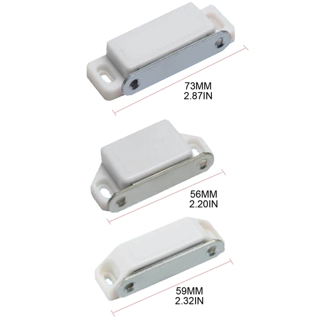 Zatrzask magnetyczny Heavy Duty do niewidocznych mebli i szafek - ultracienki, mocny magnes - Wianko - 7