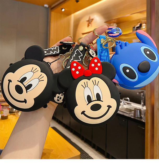 Praktyczny plecak Disney Mickey Mouse ze wzorem Stygg podwójny zawór pluszowa lalka Minnie w kopertówce dla chłopców i dziewcząt w stylu kreskówki - Wianko - 3