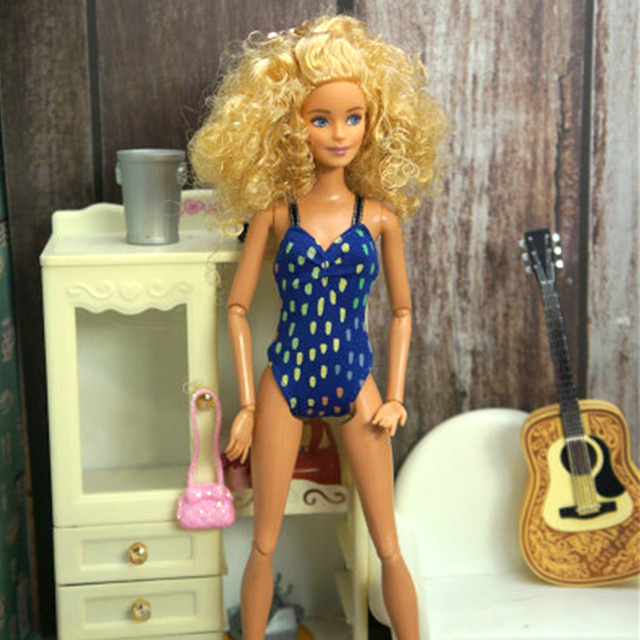 Sukienka kąpielowa do samodzielnego wykonania dla lalki Barbie - modne ubrania i dodatki dla dzieci - Wianko - 20