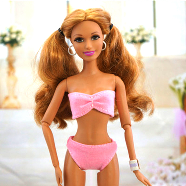 Sukienka kąpielowa do samodzielnego wykonania dla lalki Barbie - modne ubrania i dodatki dla dzieci - Wianko - 22