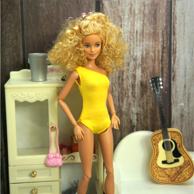 Sukienka kąpielowa do samodzielnego wykonania dla lalki Barbie - modne ubrania i dodatki dla dzieci - Wianko - 21