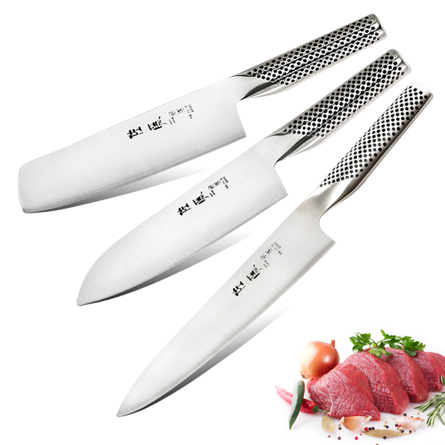 Nóż Sushi japoński 8 cali - pełna stal nierdzewna - do gotowania i przygotowywania łososia Sashimi i sushi - Wianko - 7